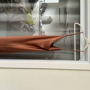 Copper bridesmaid midlength